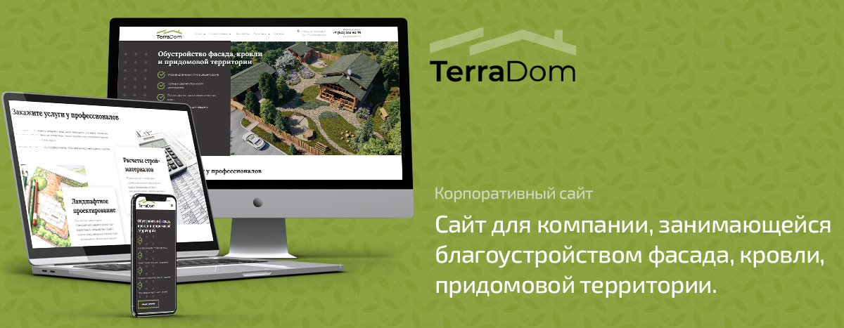 Баннер проекта TerraDom