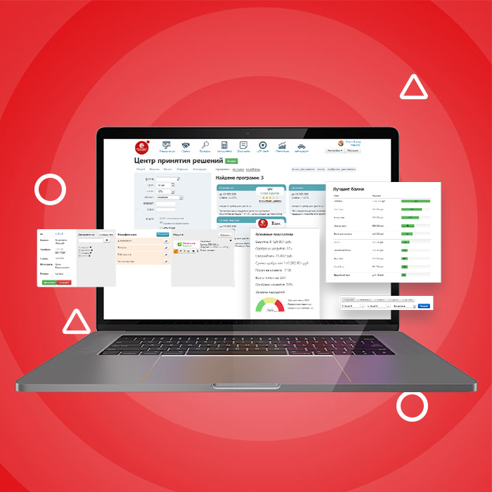 Landing Page для CRM-системы