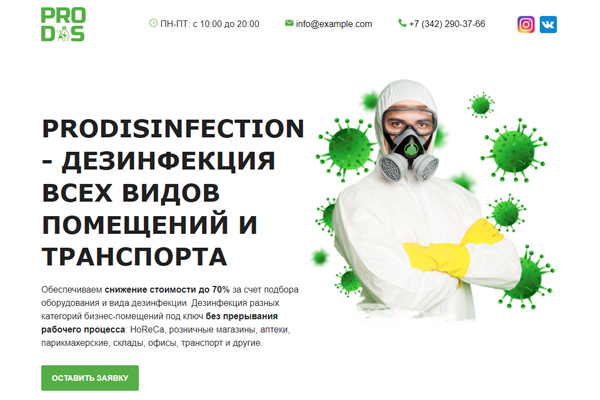 Пример сайта: pro-disinfection.b-lead.ru